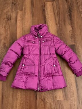 Hawks & Co Girls Magenta Winter Coat, 6X